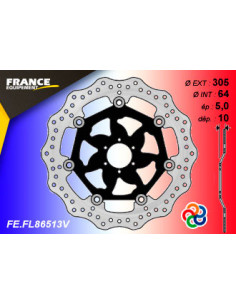Kit Freinage FRANCE EQUIPEMENT - AP RACING 2