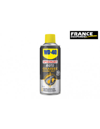 1 Spray SPECIALIST MOTO GRAISSE CHAINE WD40  400 ml