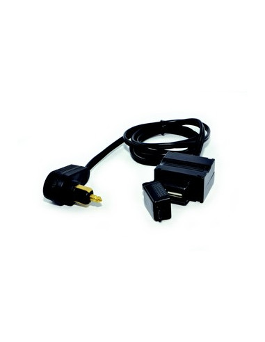 Câble USB pour sacoche de réservoir BBAS. Connecteur DIN coudé