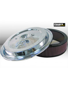 Replacement Air Filter w/Chrome Lid