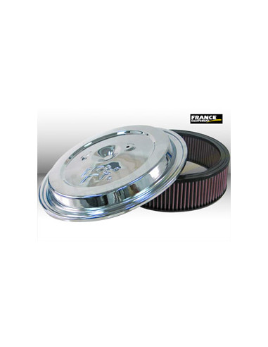 Replacement Air Filter w/Chrome Lid