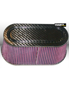 Universal Air Filter - Carbon Fiber Top and Base