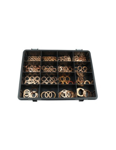 Coffret de 400 Rondelles cuivre / Joints de vidange