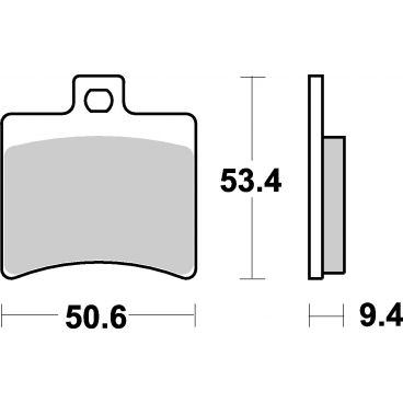 Plaquettes de frein scooter SBS Maxi Sinter 152MS