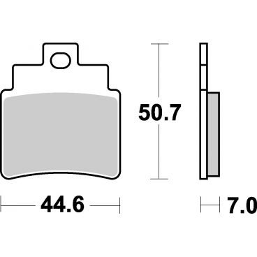 Plaquettes de frein scooter SBS Maxi Sinter 171MS