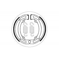 Machoires de frein moto SBS Organic 2017