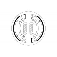 Machoires de frein moto SBS Organic 2036