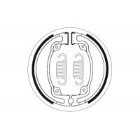 Machoires de frein moto SBS Organic 2042