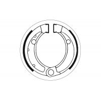 Machoires de frein moto SBS Organic 2048