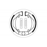 Machoires de frein moto SBS Organic 2074