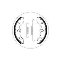 Machoires de frein moto SBS Organic 2083