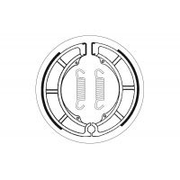 Machoires de frein moto SBS Organic 2097