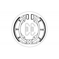 Machoires de frein moto SBS Organic 2103