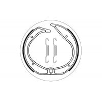 Machoires de frein moto SBS Organic 2140