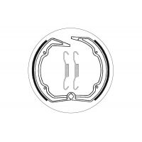 Machoires de frein moto SBS Organic 2141