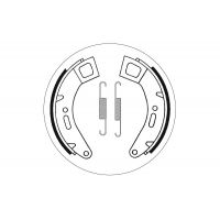 Machoires de frein moto SBS Organic 2184