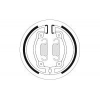 Machoires de frein moto SBS Organic 2203