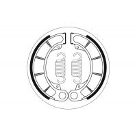 Machoires de frein moto SBS Organic 2207