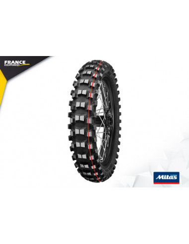 PNEU MITAS C-20 STONE KING 90/100-12 46M TT PIT CROSS Red