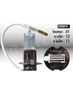 AMPOULE PHARE HALOGENE H3 12V100W