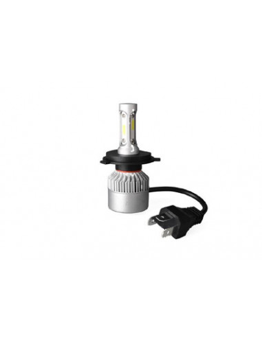 2 AMPOULES PHARE LED TYPE H4 12V80W - 8000 lumens/6500k