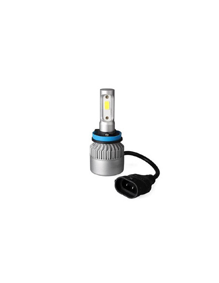 2 AMPOULES PHARE LED TYPE H11  H8 12V80W - 8000 lumens/6500k