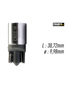 AMPOULE TEMOIN BLANCHE SANS CULOT W2,1x9,5D/W5W-T10 12V3W