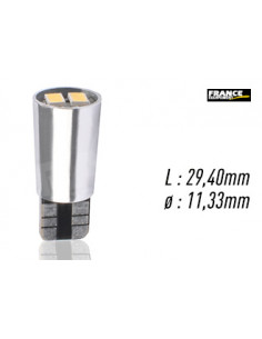 AMPOULE TEMOIN BLANCHE SANS CULOT W2,1x9,5D/W5W-T10 12V1.68W