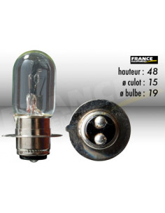 AMPOULE PHARE RING PX15D 6V25/25W