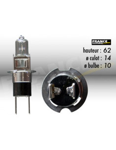 AMPOULE PHARE HALOGENE RING H3 PK22S 12V55W