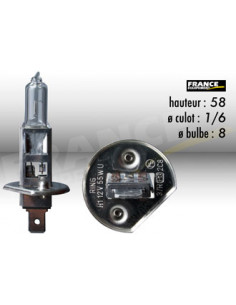 AMPOULE PHARE HALOGENE RING H1 P14,5S 12V55W