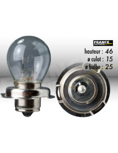 AMPOULE PHARE RING P26S 12V20W