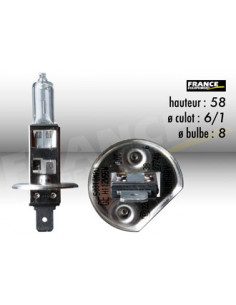 AMPOULE PHARE HALOGENE RING H1 P14,5S 12V55W