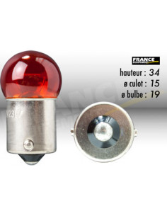 AMPOULE GRAISSEUR BA15S/G18 12V21W23W