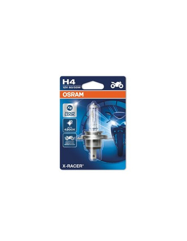 AMPOULE PHARE OSRAM H4 12V60/55W X-RACER +20%