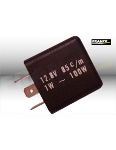 Relais pour clignotants à LED, 3 Pôles 12.8V (Centrale clignotant)