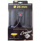 Poignées chauffantes TG Luxe cruiser