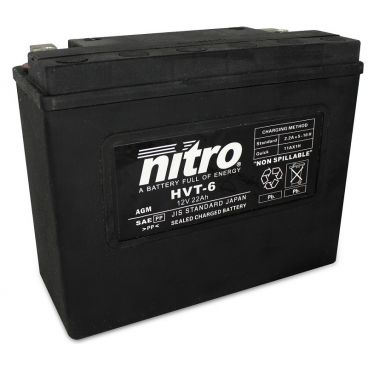 Batterie de moto NITRO HVT 06