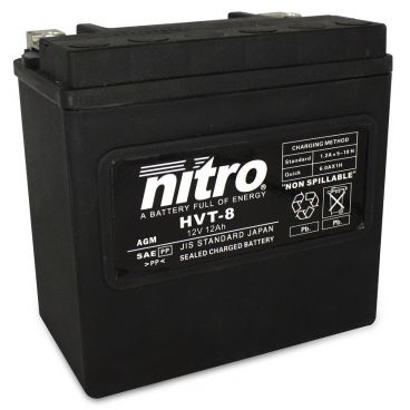 Batterie de moto NITRO HVT 08