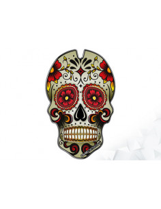 Protège Réservoir "TETE DE MORT" 1 Pièce Format : 100x156.5mm