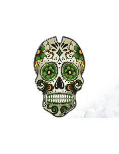 Protège Réservoir "TETE DE MORT" 1 Pièce Format : 100x156.5mm