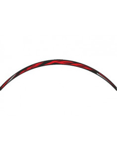 Kit déco de 8 stickers pour Jantes AV+AR "R6" Rouge