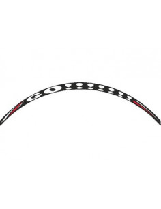 Kit déco de 8 stickers pour Jantes AV+AR "GO" Blanc