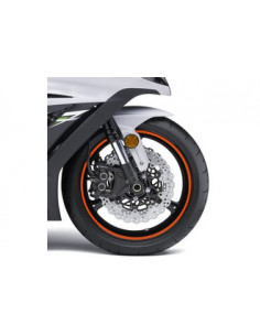 Liseret de Jante  "Orange" avec applicateur