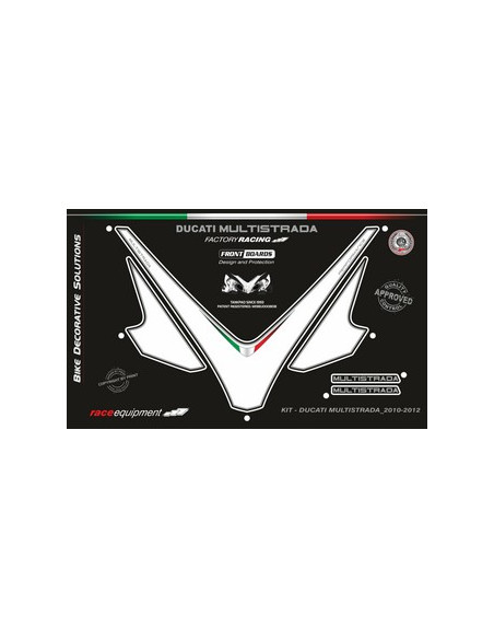 Kit graphique de protection frontale   MULTISTRADA 2010-2012