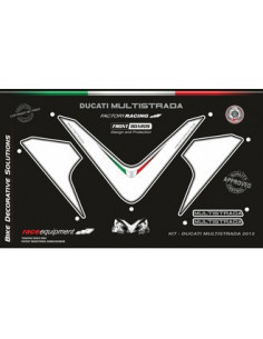 Kit graphique de protection frontale   MULTISTRADA 2013-2014 2