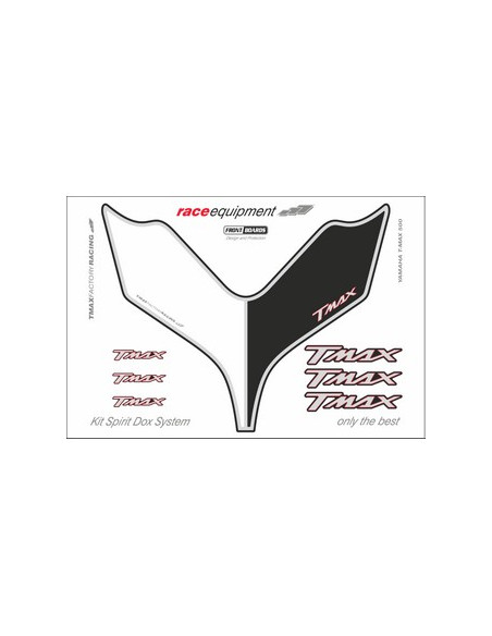 Kit graphique de protection frontale   TMAX FACTORY RACING