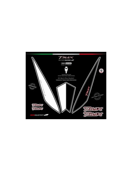 Kit graphique de protection frontale   TMAX FACTORY RACING