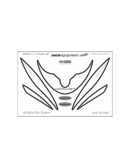 Kit graphique de protection frontale   HORNET FACTORY RACING