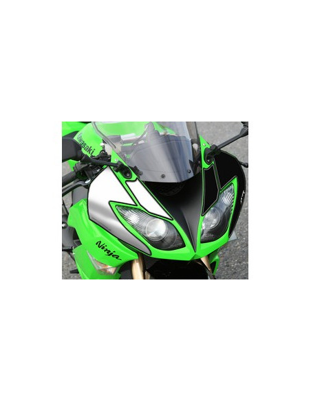 Kit graphique de protection frontale   ZX6R FACTORY RACING